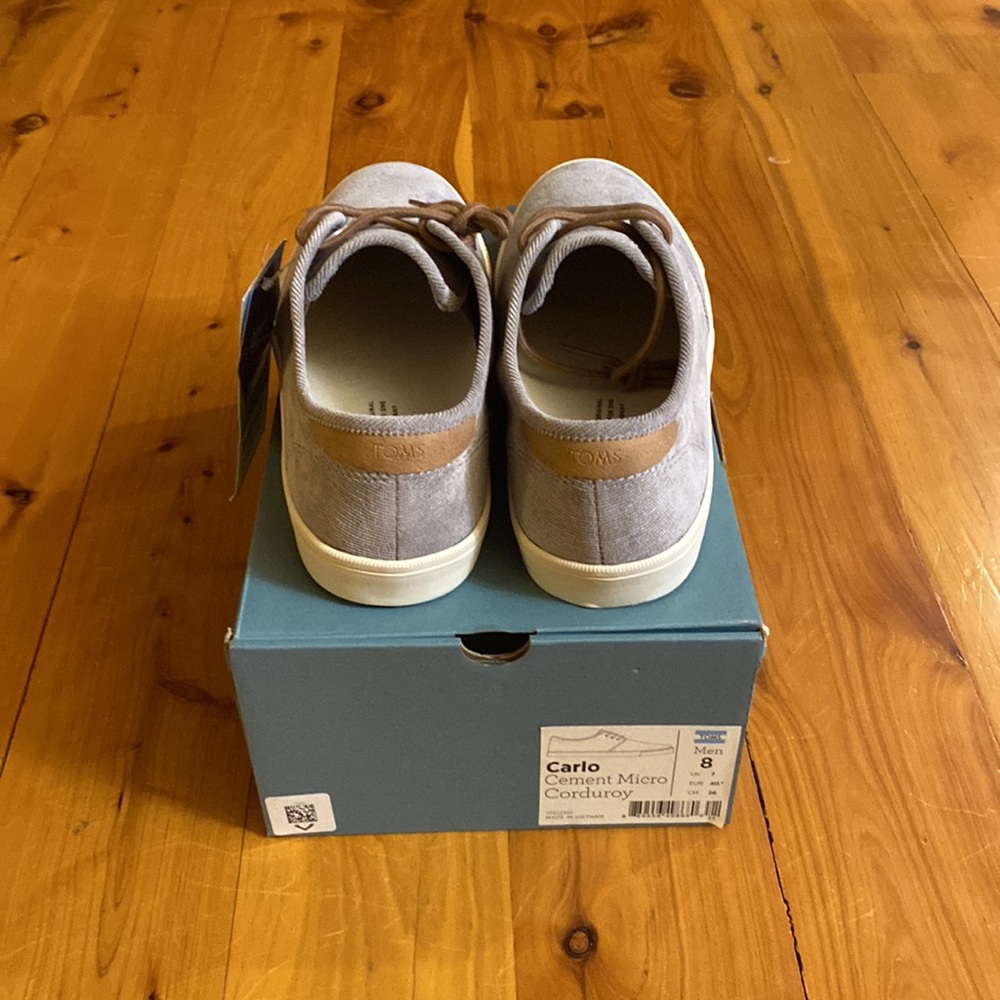 Toms Carlo Cement Micro Corduroy - Picture 4 of 7